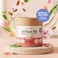 Puremetics | 3-in-1 Dusch-Fluff „Kirschblüte & Mandelmilch“ – Duschgel, Peeling & Pflege (250 g)