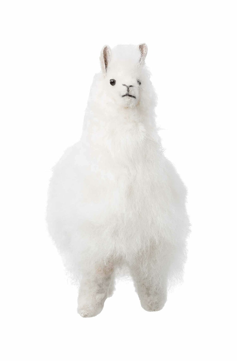 Apu Kuntur - Kuscheliges Alpaka-Felltier - 15cm -