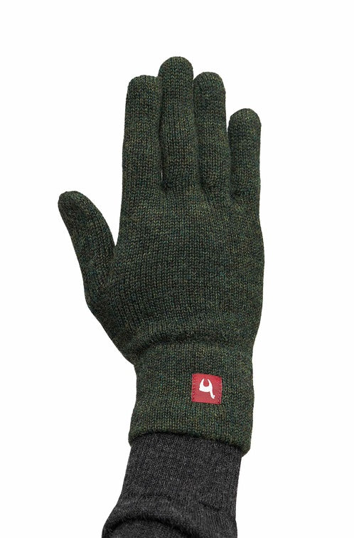 Apu Kuntur – Baby-Alpaka-Fingerhandschuhe unifarben – 100 % Baby-Alpaka