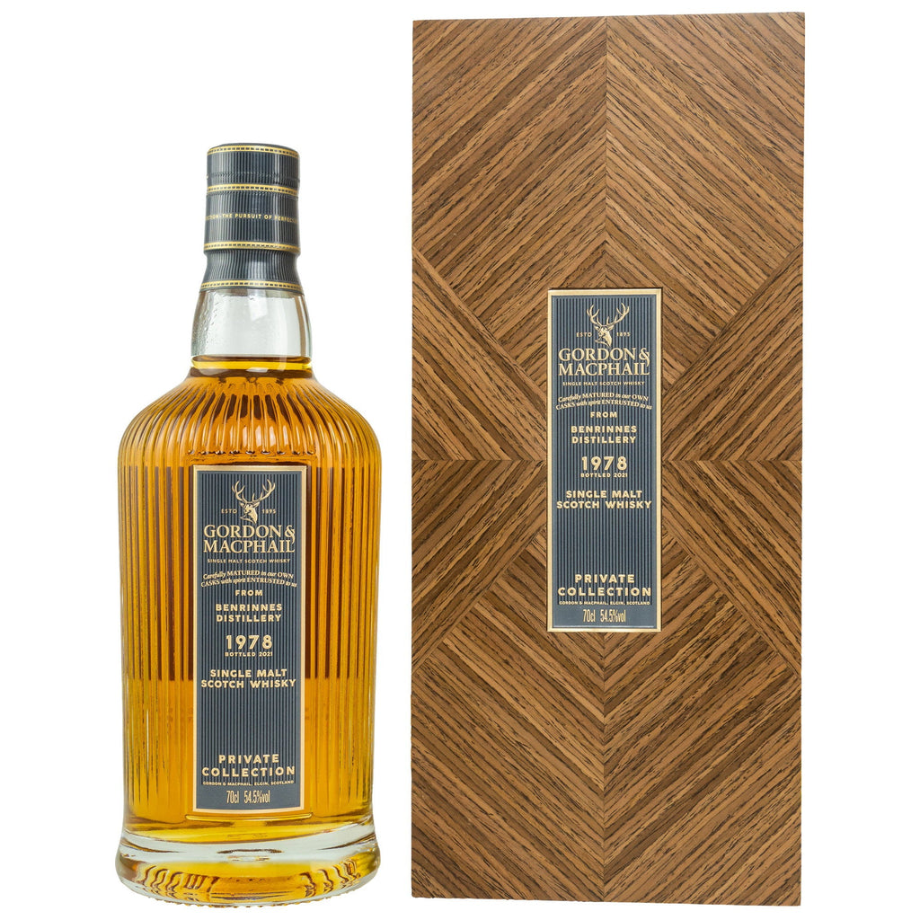 Benrinnes 43 1978/2021  - Gordon & MacPhail Private Collection - Refill American Hogshead #1636