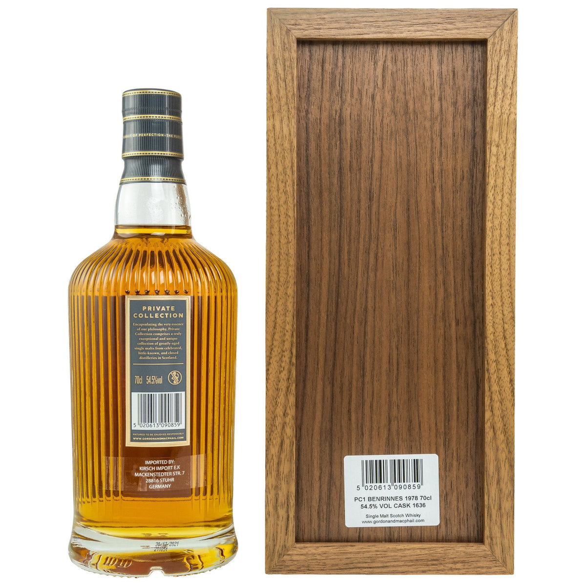 Benrinnes 43 1978/2021  - Gordon & MacPhail Private Collection - Refill American Hogshead #1636