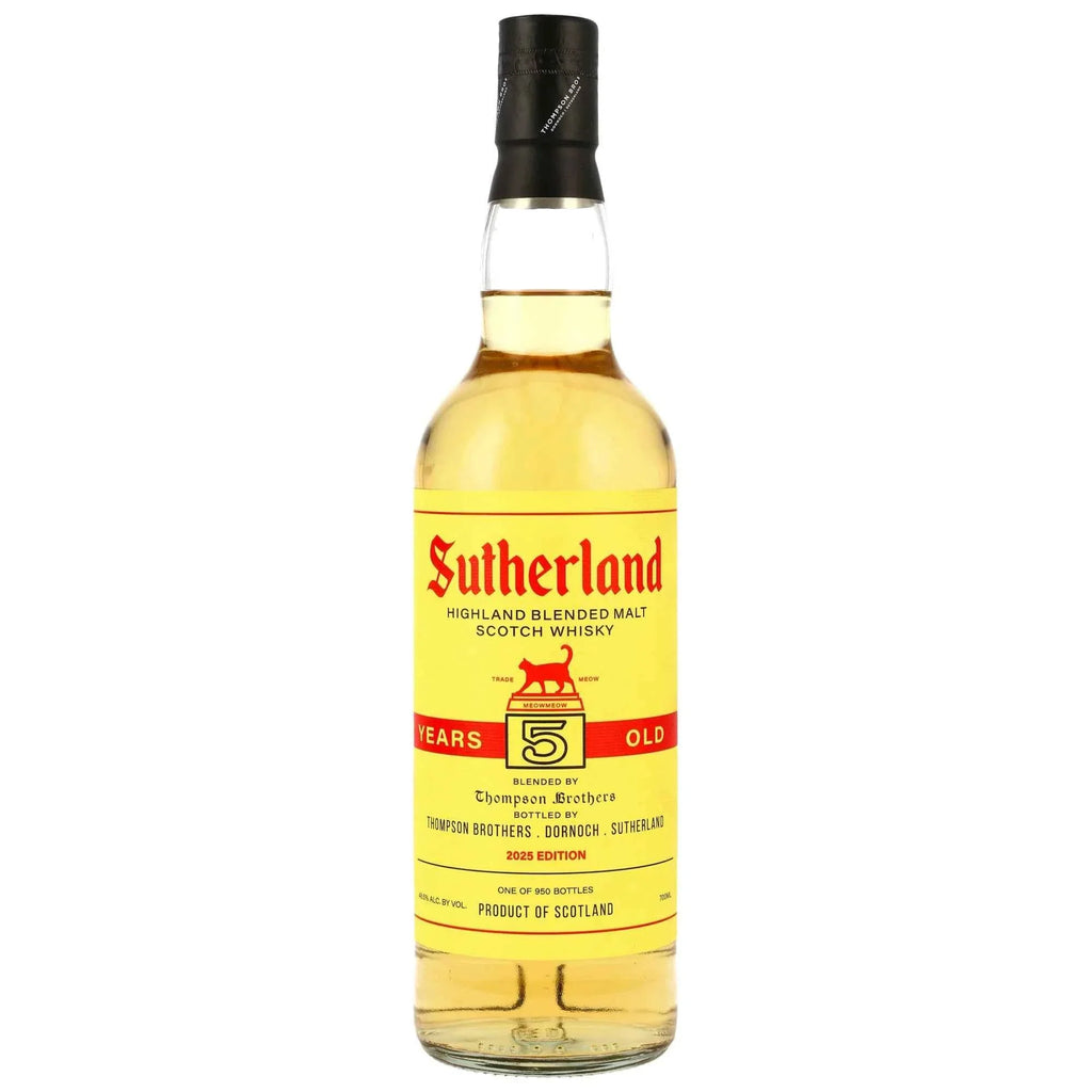 Sutherland 5Y (Edition 2025, bottled 2026) - Thompson Bros. - Highland Blended Malt (Clynelish, Dornoch Distillery)
