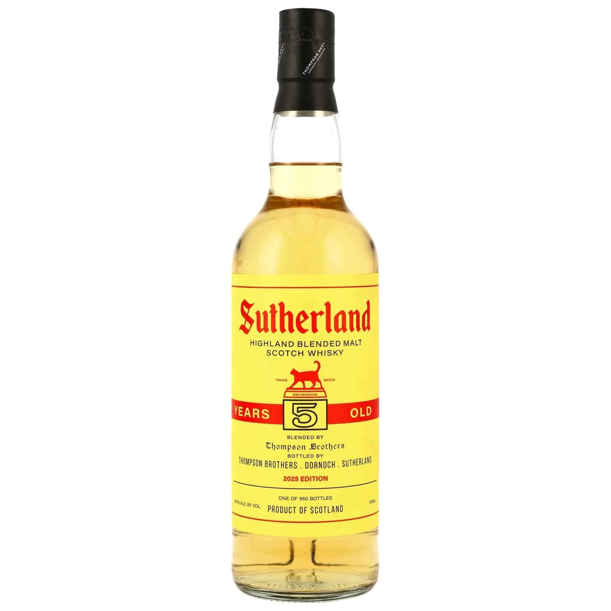 Sutherland 5Y (Edition 2025, bottled 2026) - Thompson Bros. - Highland Blended Malt (Clynelish, Dornoch Distillery)