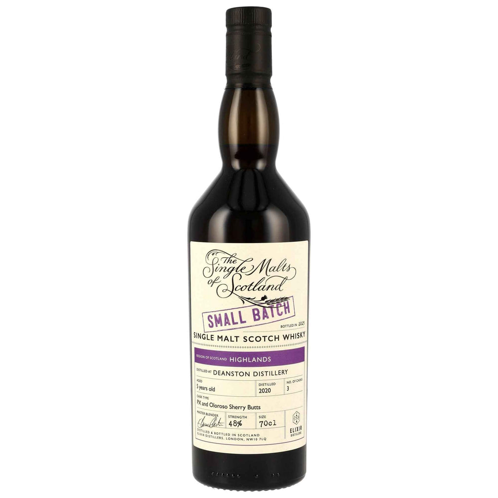 Deanston 5 2020/2025 - Small Batch (SMoS) - PX & Oloroso Sherry Butts