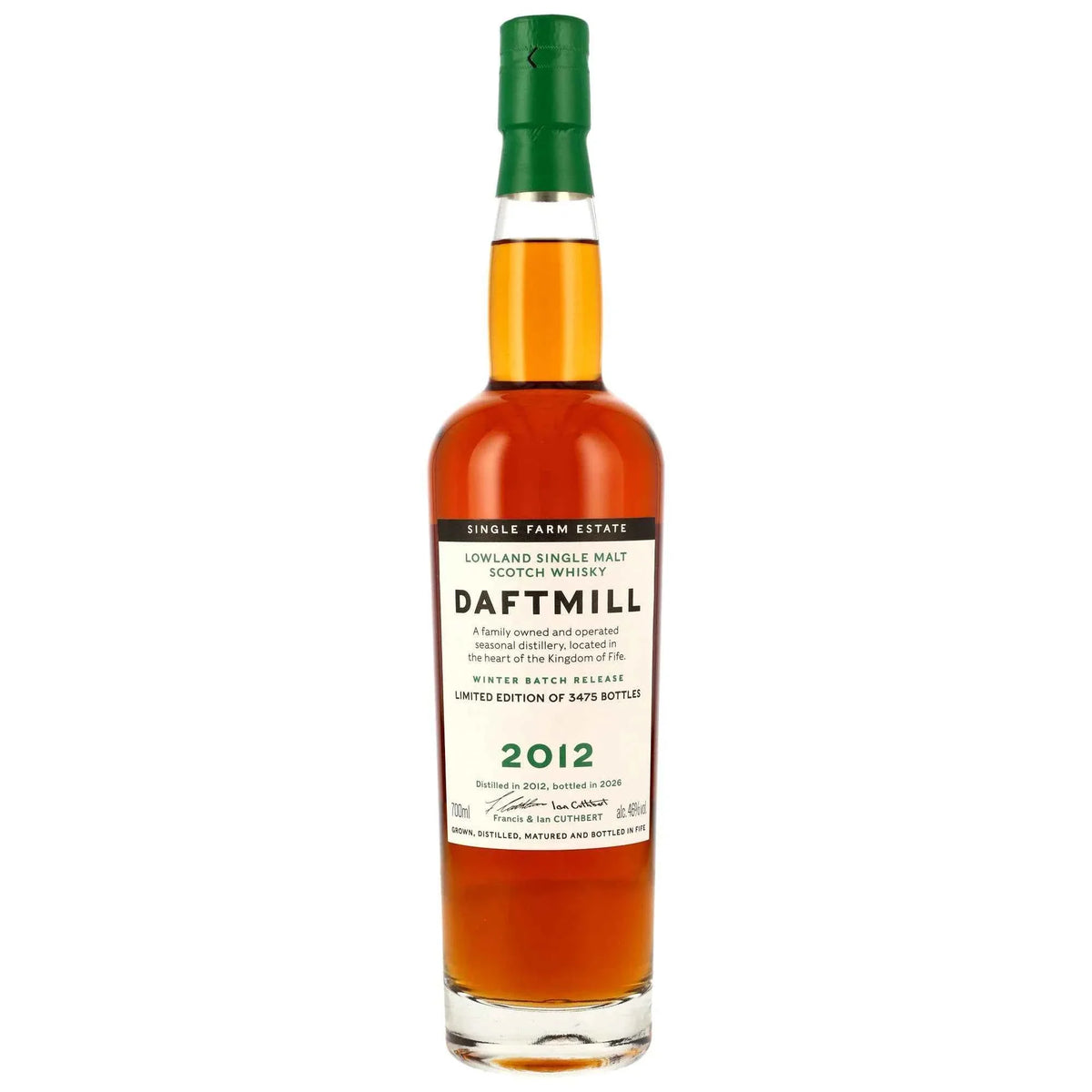 Daftmill 13 2012/2026 - Winter Batch Release - 1st Fill Bourbon, Oloroso Sherry & PX Sherry Casks