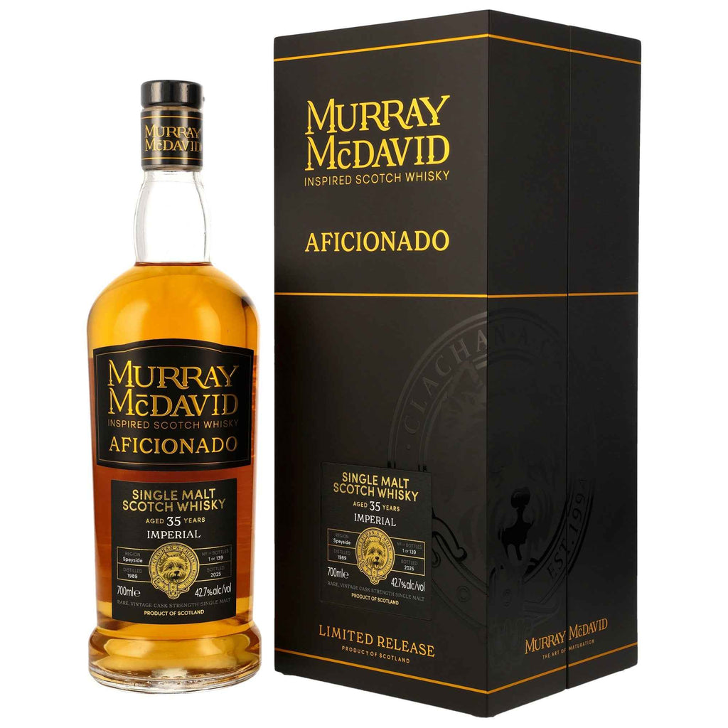 Imperial 35 1989/2025 - Aficionado Murray McDavid - Bourbon Barrel #182