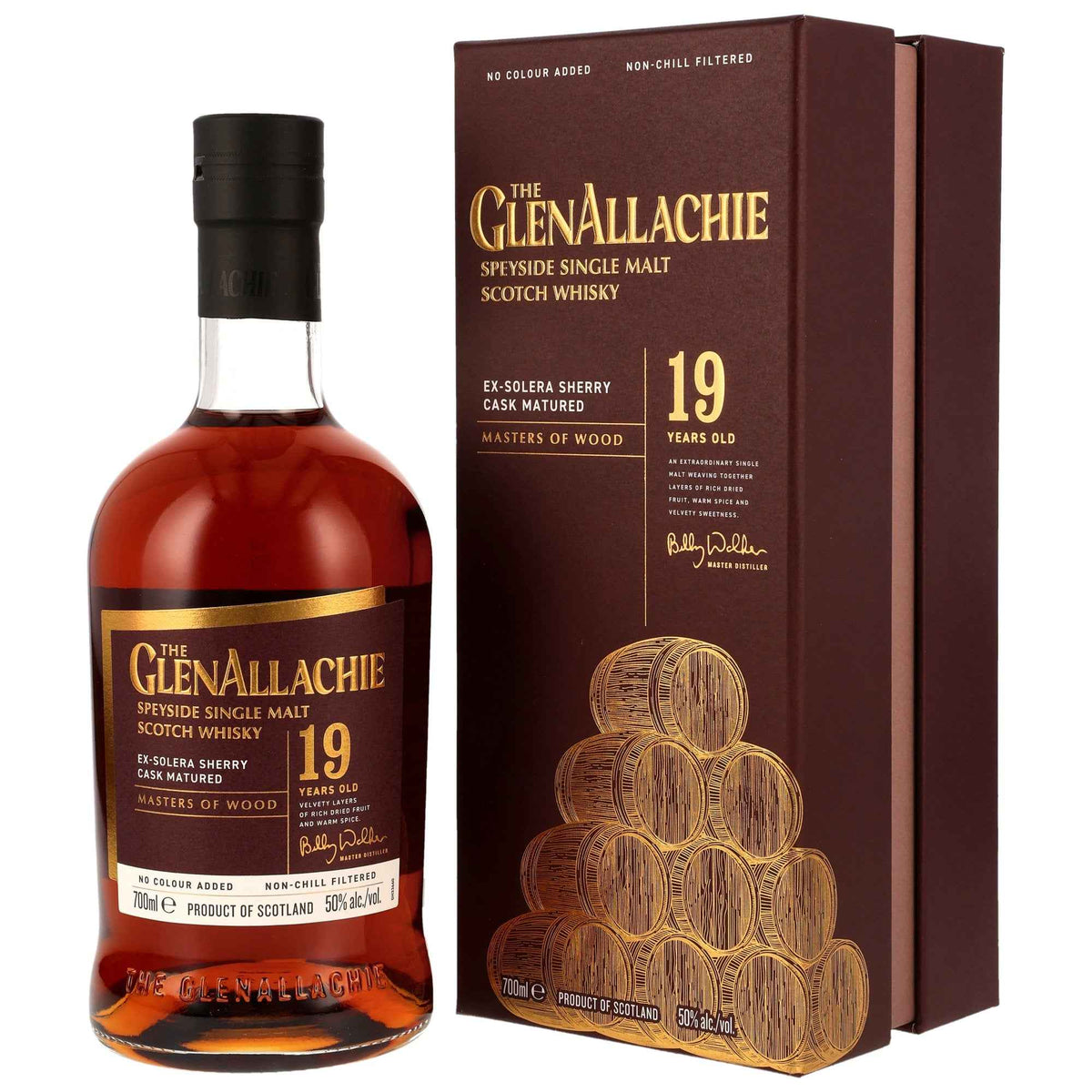 GlenAllachie 19 - Masters of Wood - Ex-Solera Sherry Cask