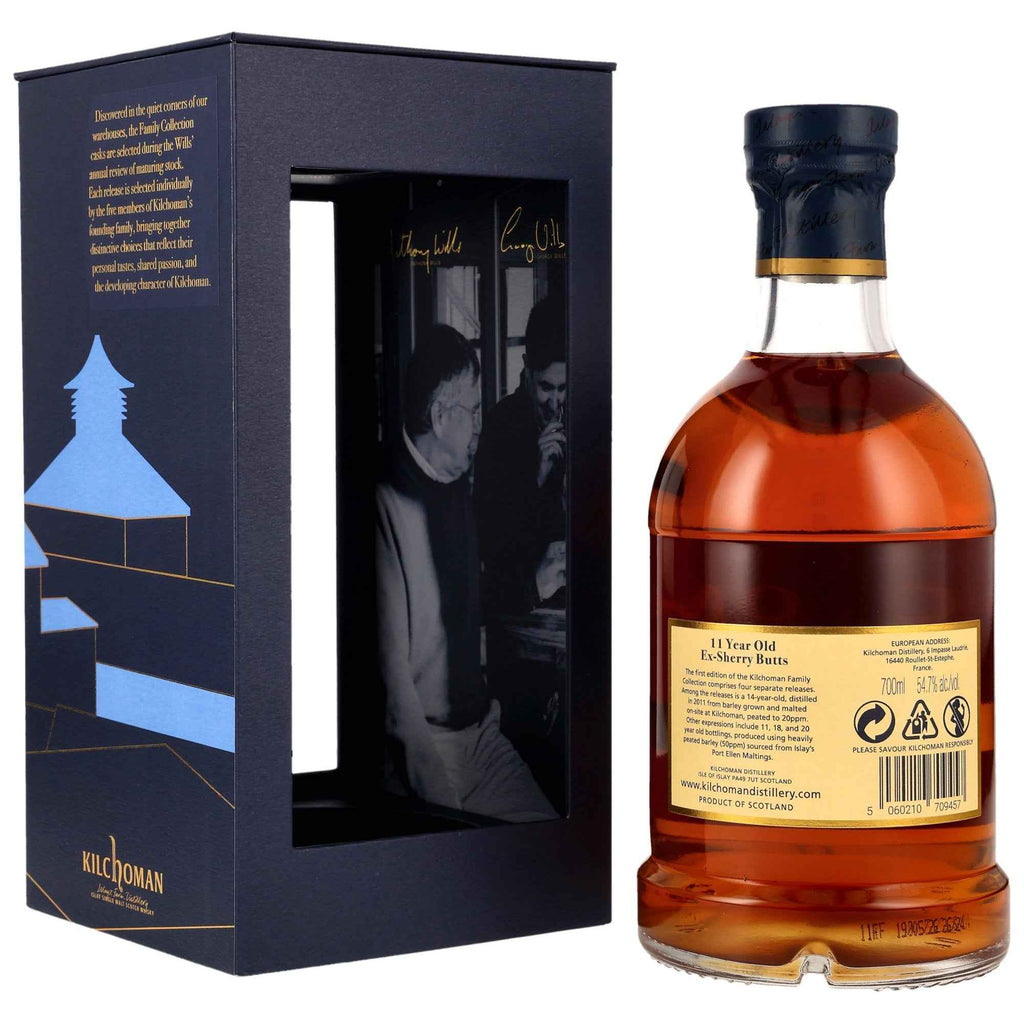 Kilchoman 11  - Family Collection First Edition - Oloroso Sherry Matured Heavily Peated