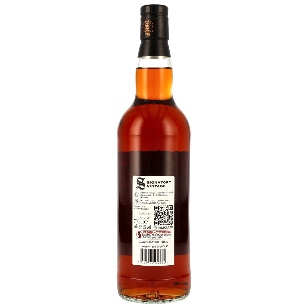 Orkney (HP) 15 2011/2026 - PX - Signatory Vintage - 100 PROOF #83