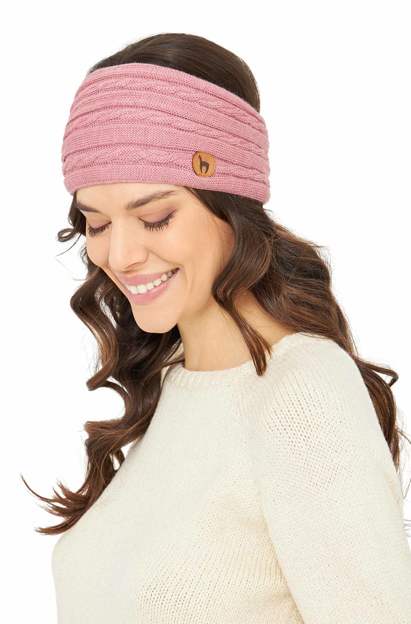 Apu Kuntur - Alpaka Stirnband - Suave – 100 % Baby‑Alpaka
