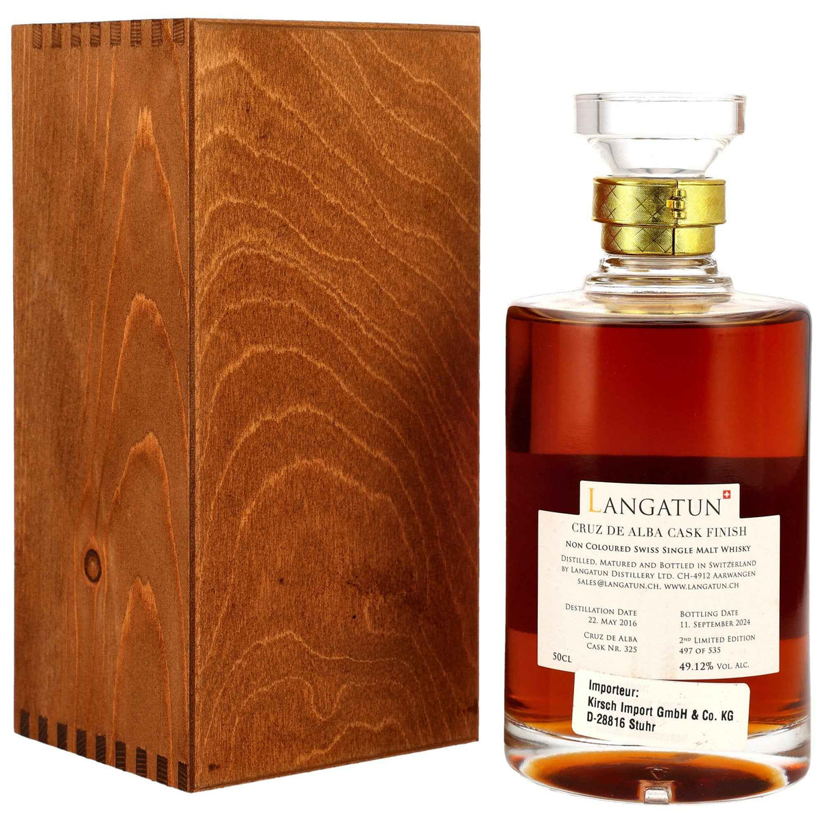 Langatun 8 2016/2024 - Cruz de Alba (Tempranillo) Cask Finish #325