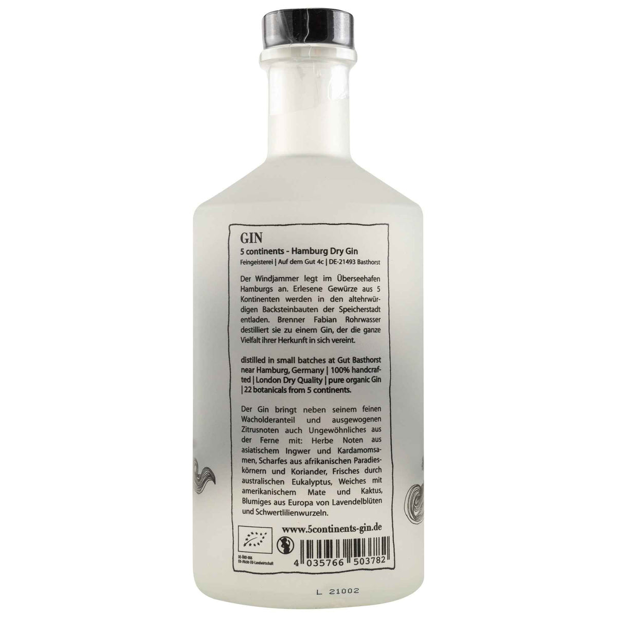 5 Continents - Hamburg Dry Gin