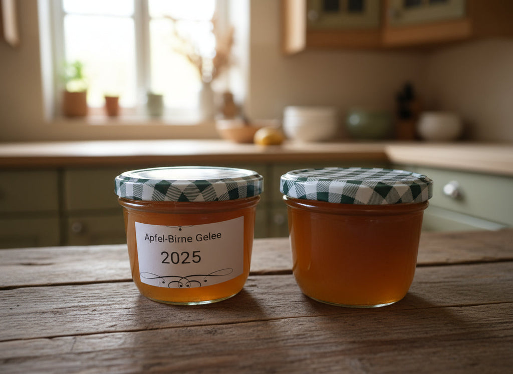 🍐 Apfel-Birnen-Gelee mild | Heimisches Duo aus dem Wendland | Superfood – fein & ehrlich 200 g