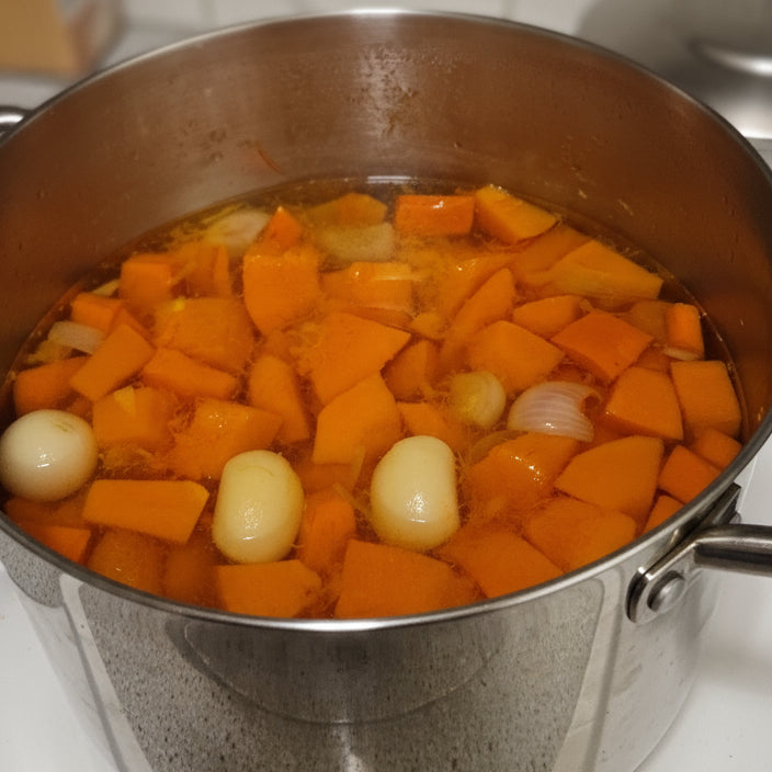 🥣 Vegane Kürbis-Kokos-Suppe | Cremiger Hokkaido aus dem Glas | Superfood – fein & ehrlich 400 g