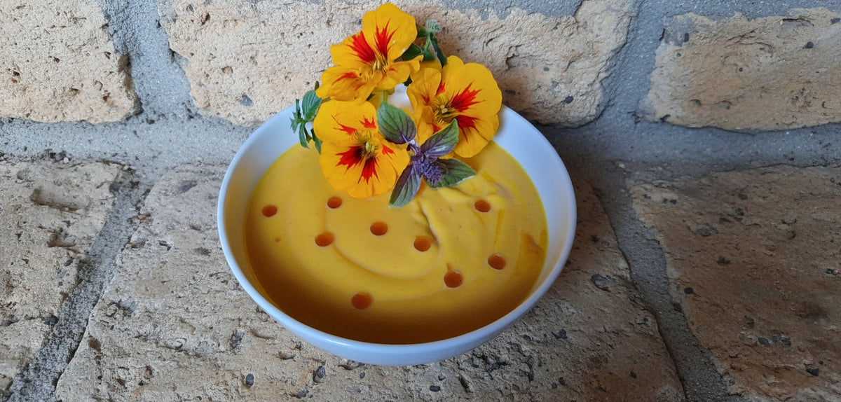 🥣 Vegane Kürbis-Kokos-Suppe | Cremiger Hokkaido aus dem Glas | Superfood – fein & ehrlich 400 g