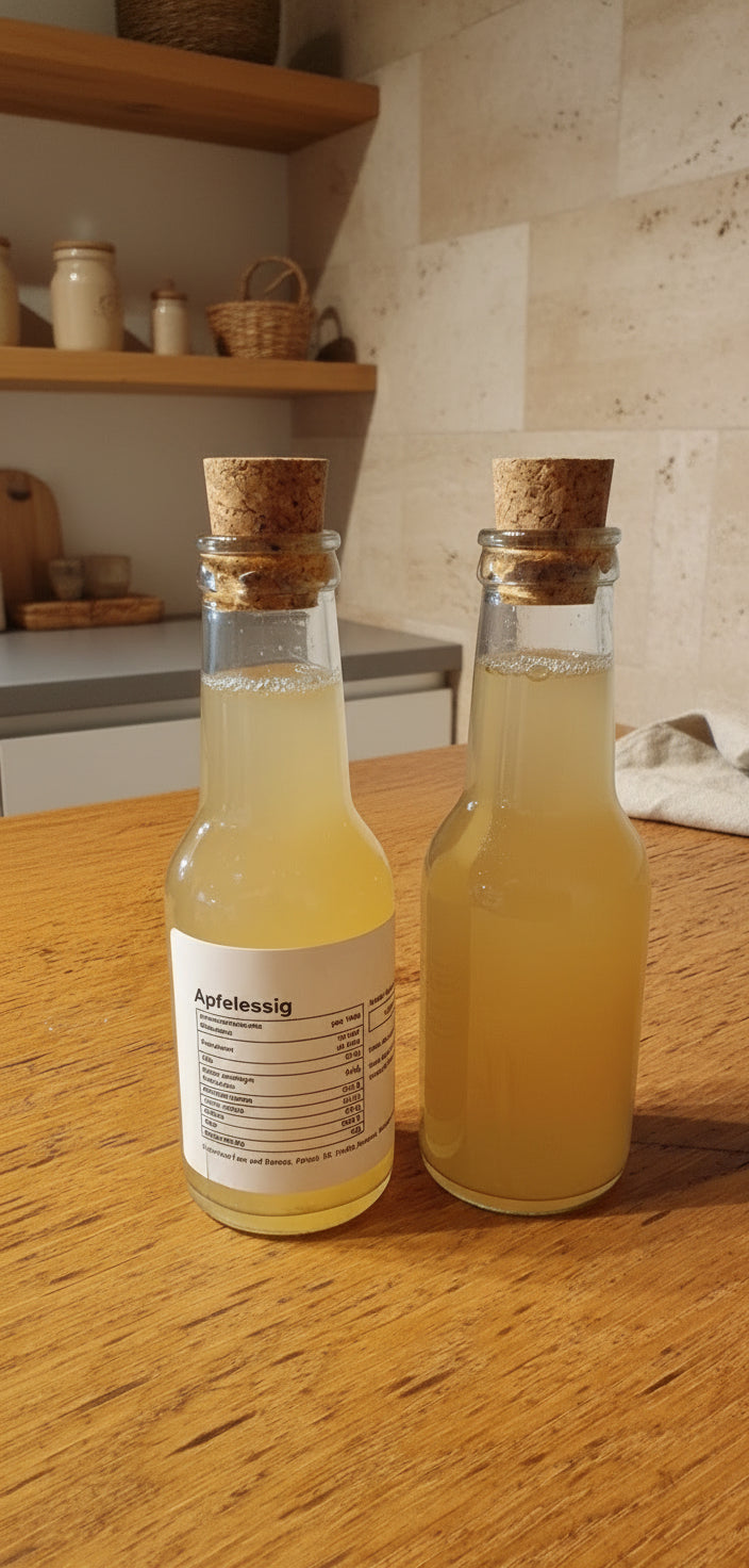 🍏 Hausgemachter Apfelessig naturtrüb | Ungefiltert & regional | Superfood – fein & ehrlich 150 ml