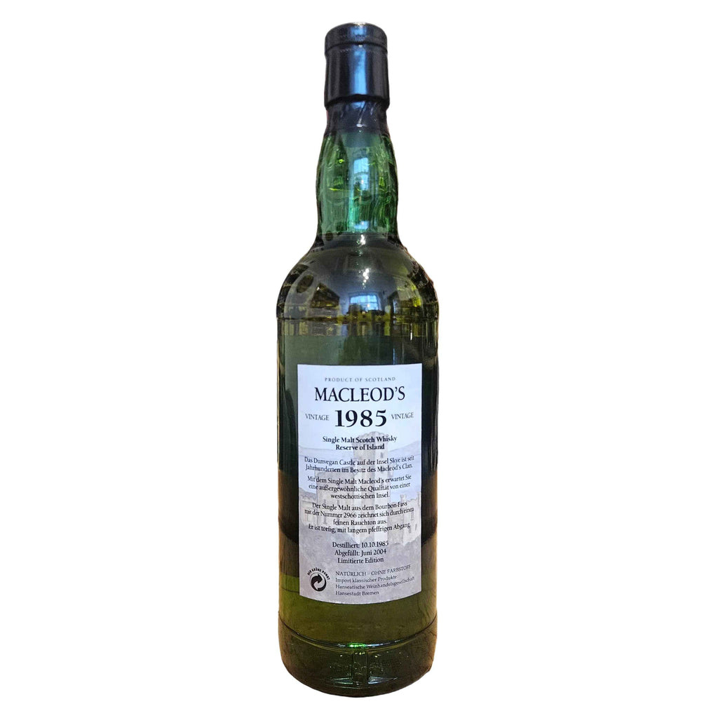 Macleod's Rare Single Island Malt 18 1985/2004 (Talisker?) -  Bourbon Cask #2966