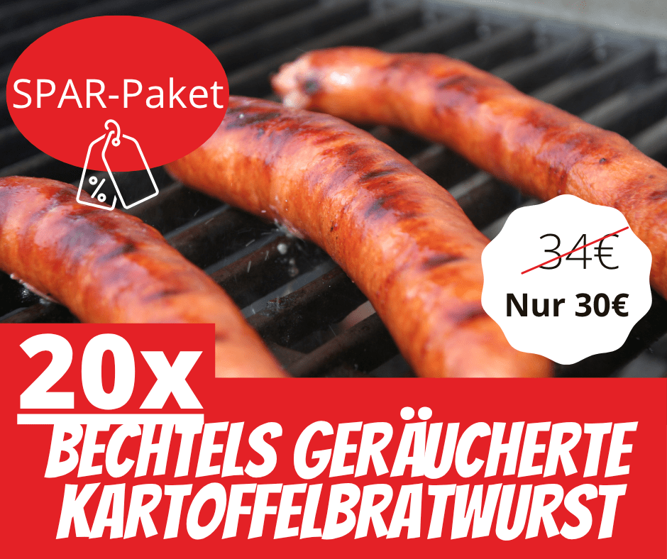 20er Bechtels Kartoffel-Bratwürstchen