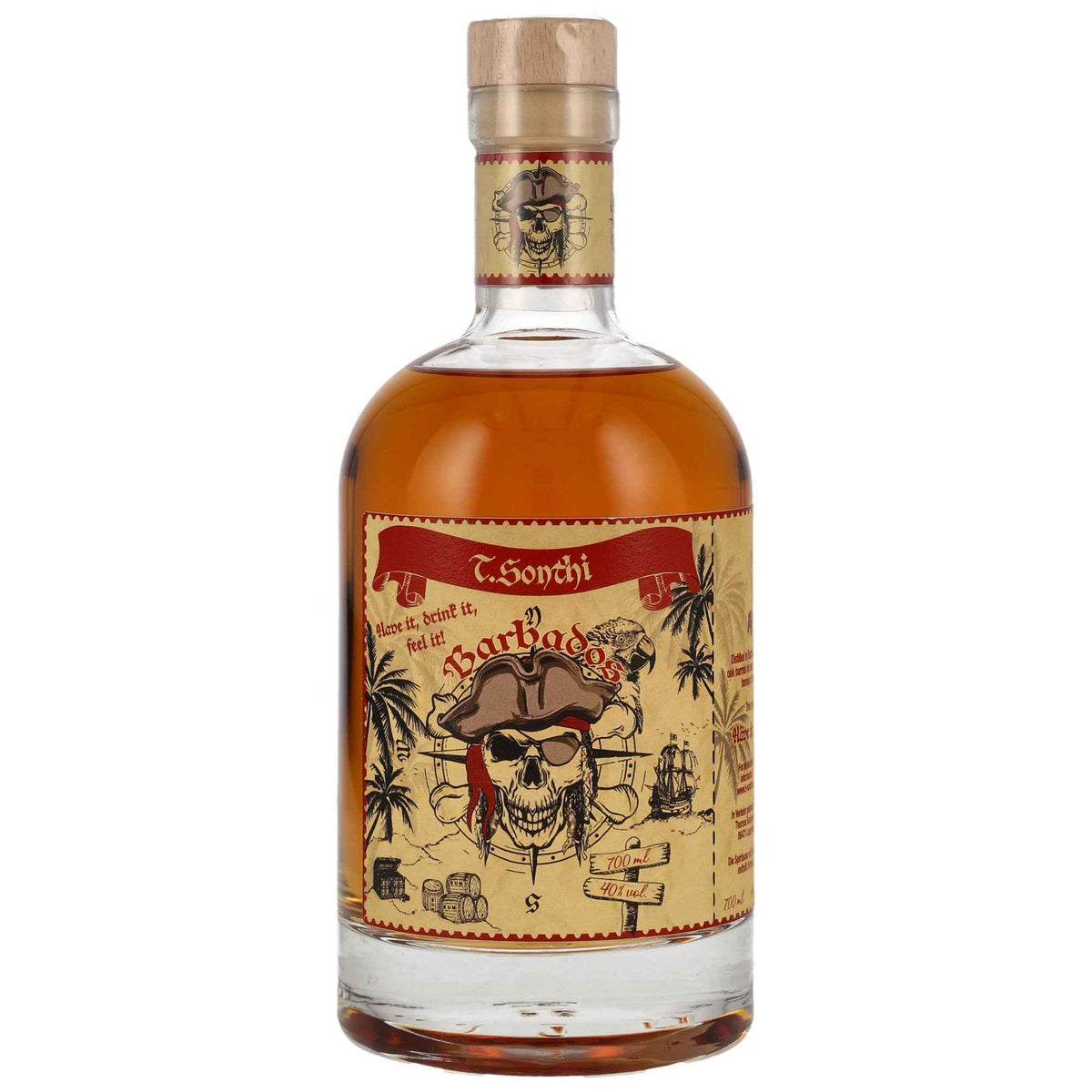 T.Sonthi Barbados 10 Jahre Rum