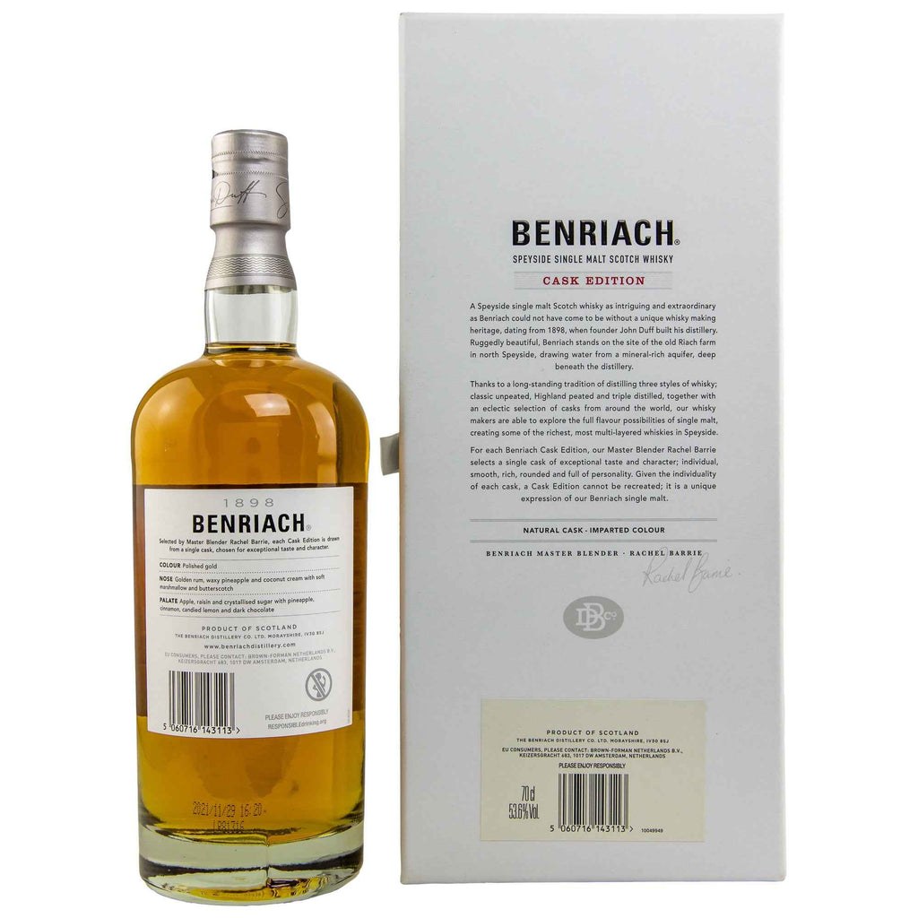 Benriach 24 1997/2021 - Rum Barrel #7776