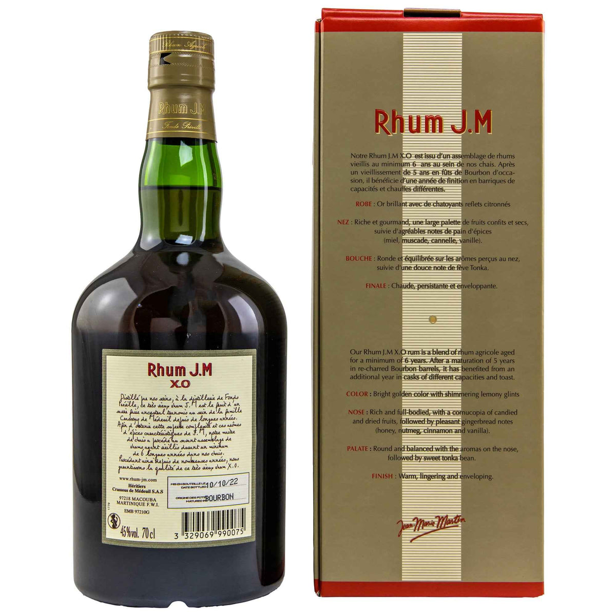 Rhum J.M X.O