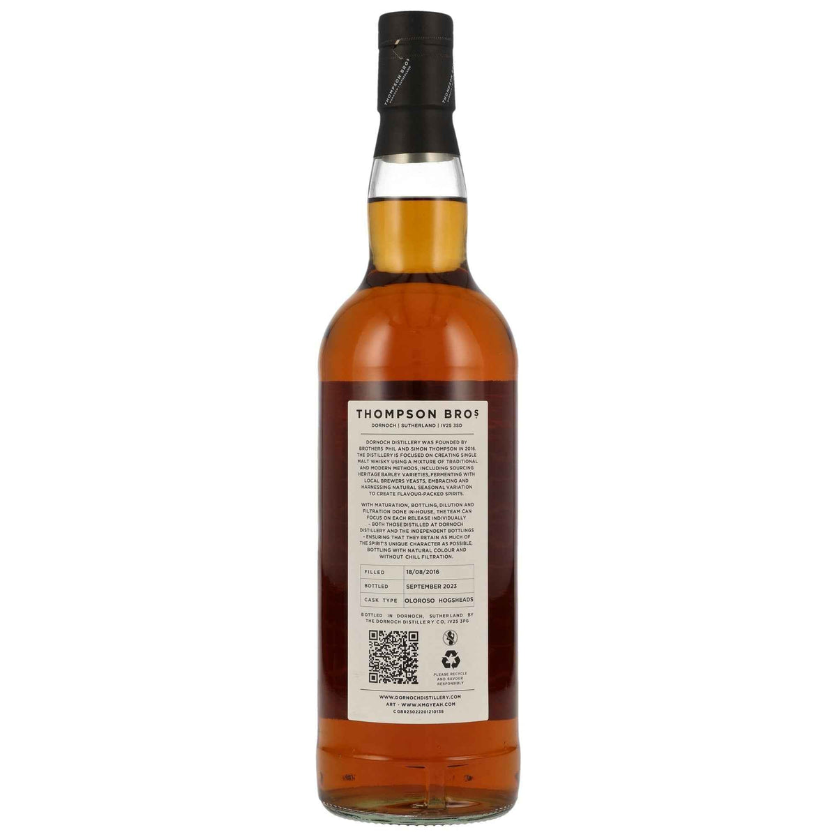 Dailuaine 7 2016/2023 - Thompson Bros. - Oloroso Hogsheads