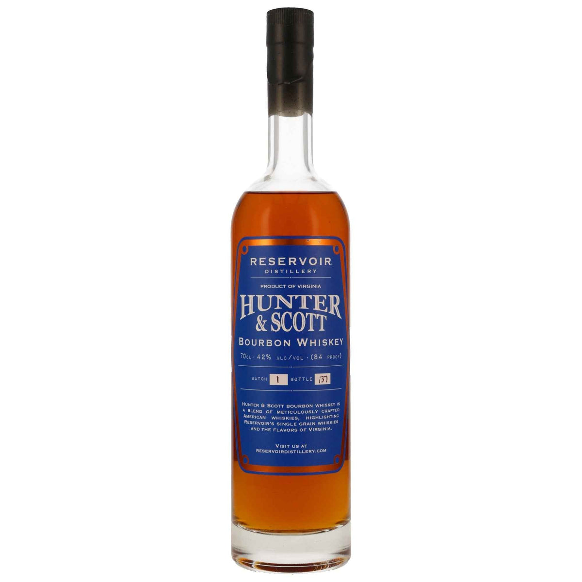 Hunter & Scott Bourbon Whiskey - Reservoir Virginia