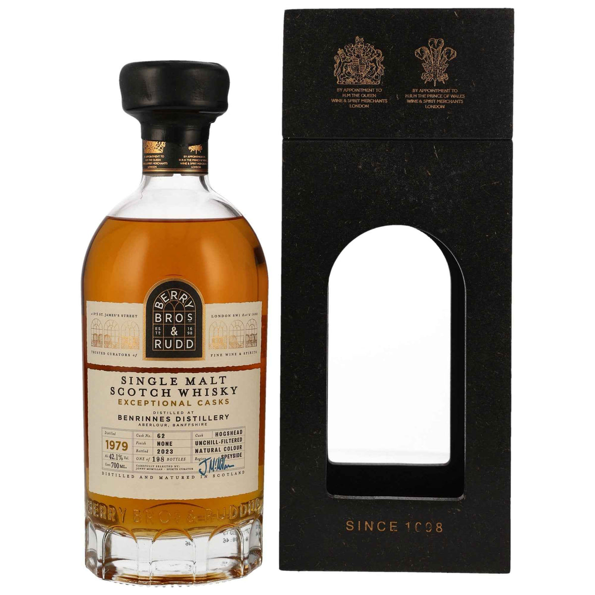 Benrinnes 1979/2023 - Berry Bros & Rudd Exceptional Cask - Hogshead #62