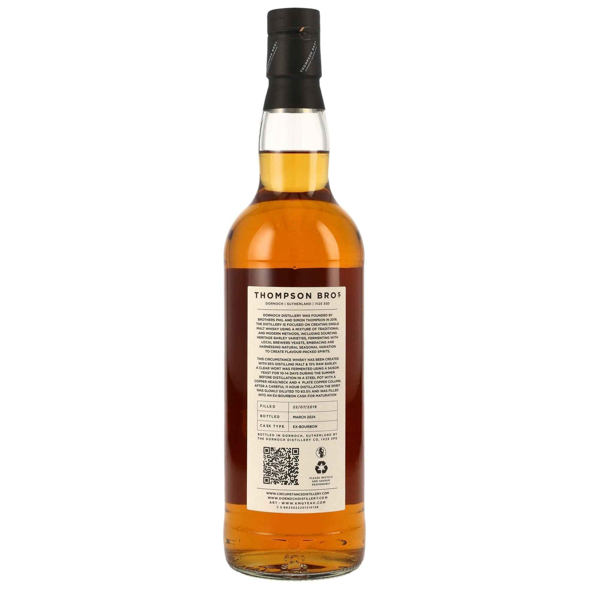 Circumstance 4 2019/2024 - Thompson Bros. - Single Grain - Ex-Bourbon Cask