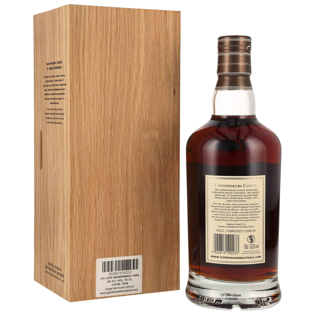 Benrinnes 29 1994/2024 - Gordon & MacPhail Connoisseurs Choice - First Fill Sherry Puncheon #7938