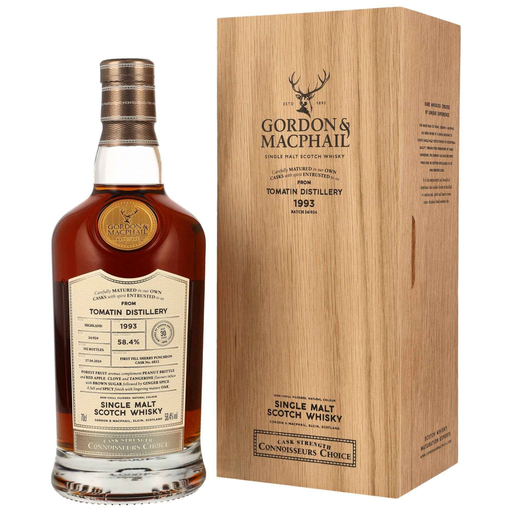 Tomatin 30 1993/2024  - Gordon & MacPhail Connoisseurs Choice - First Fill Sherry Puncheon #6812
