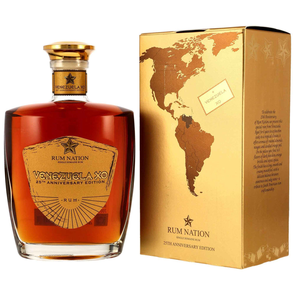 Venezuela XO - Rum Nation - 25th Anniversary Decanter