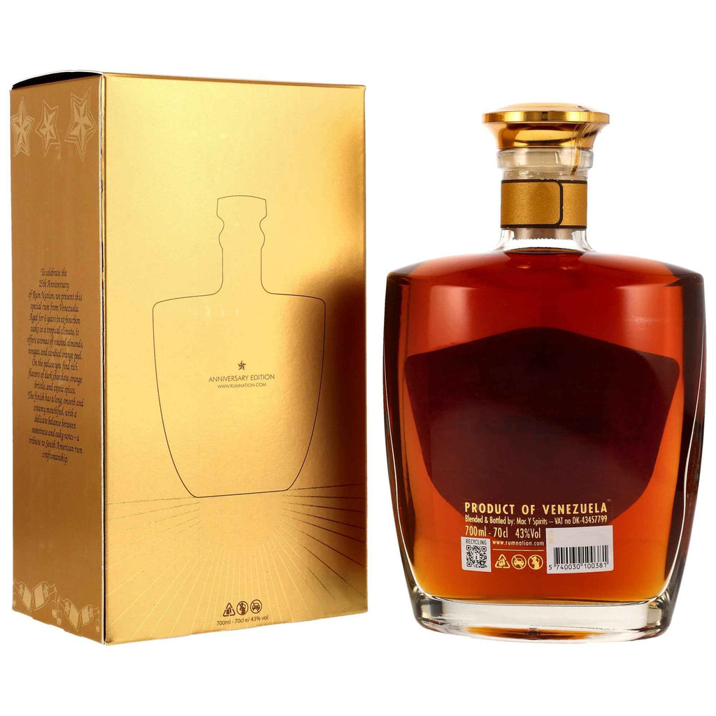 Venezuela XO - Rum Nation - 25th Anniversary Decanter