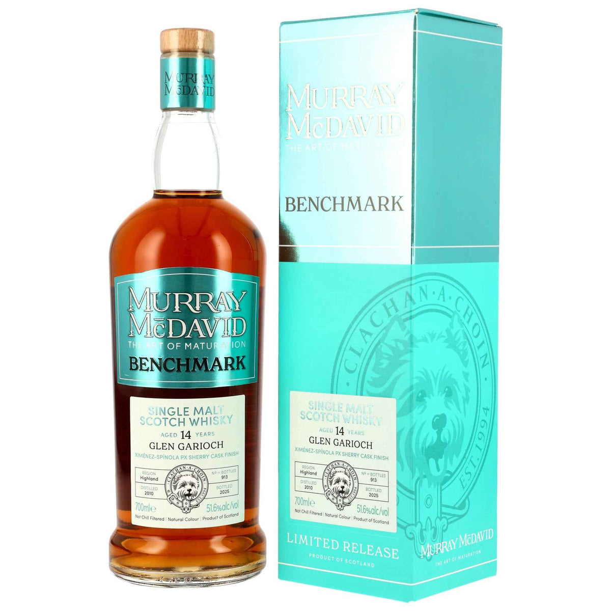 Glen Garioch 14 2010/2025 - Murray McDavid - PX Sherry Cask Finish