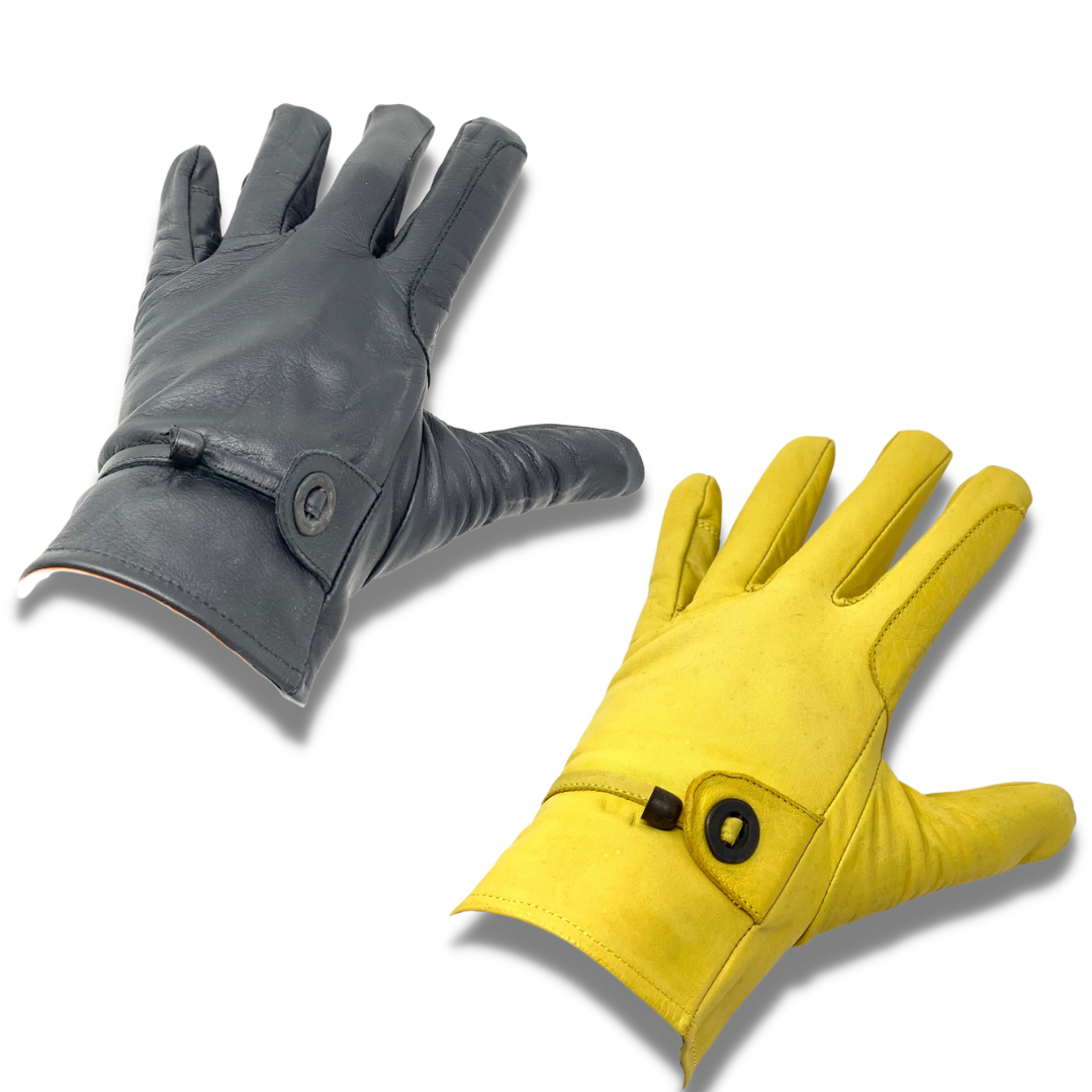 Leder Handschuhe Fingerhandschuhe Country Western Style Reithandschuhe