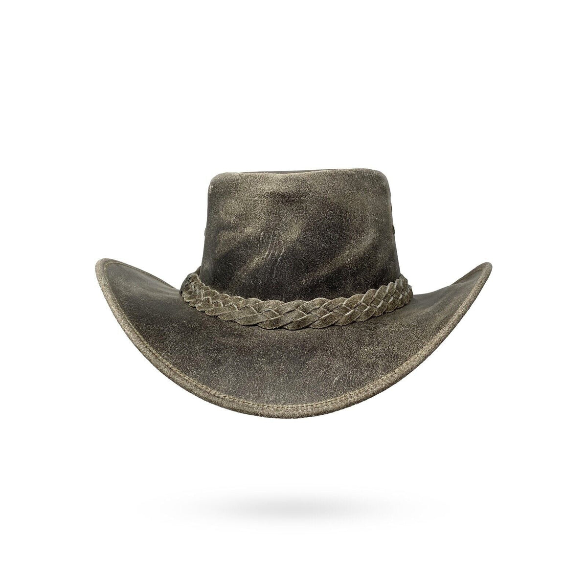 Lederhut Western Cowboy Unisex – Outdoor Hut für Reiten, Wandern & Abenteuer