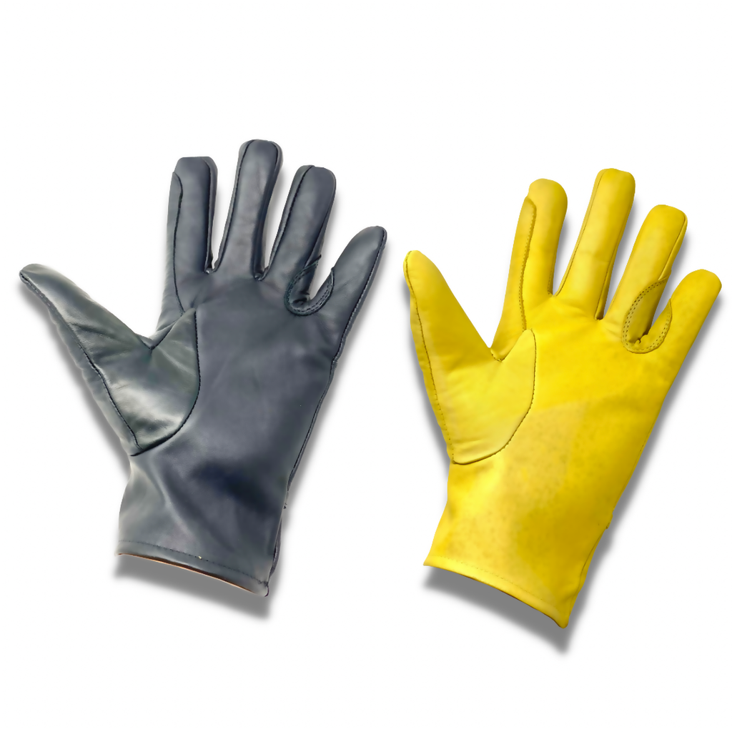 Leder Handschuhe Fingerhandschuhe Country Western Style Reithandschuhe