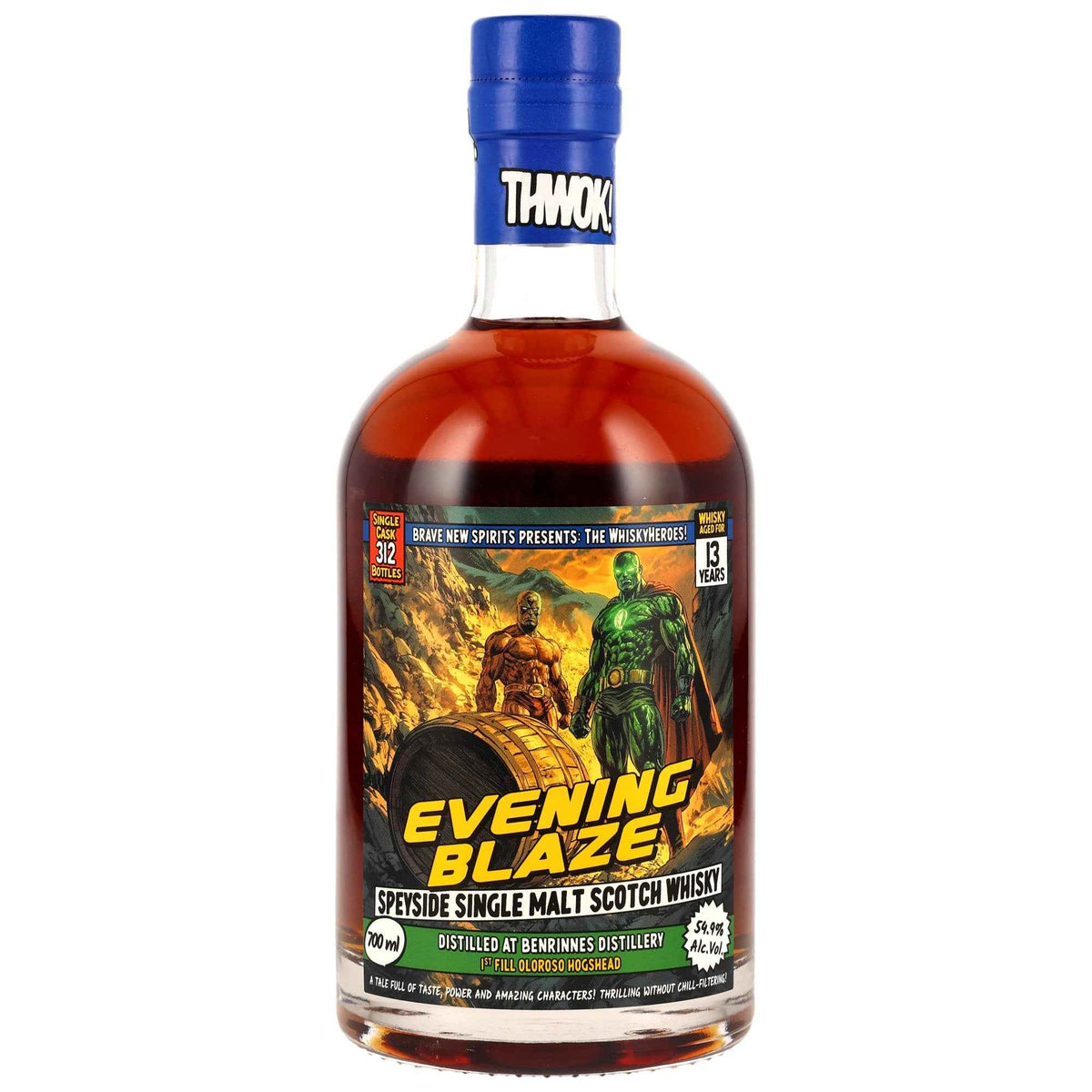 Benrinnes 13 - Whisky Heroes: Evening Blaze - 1st Fill Oloroso Hogshead