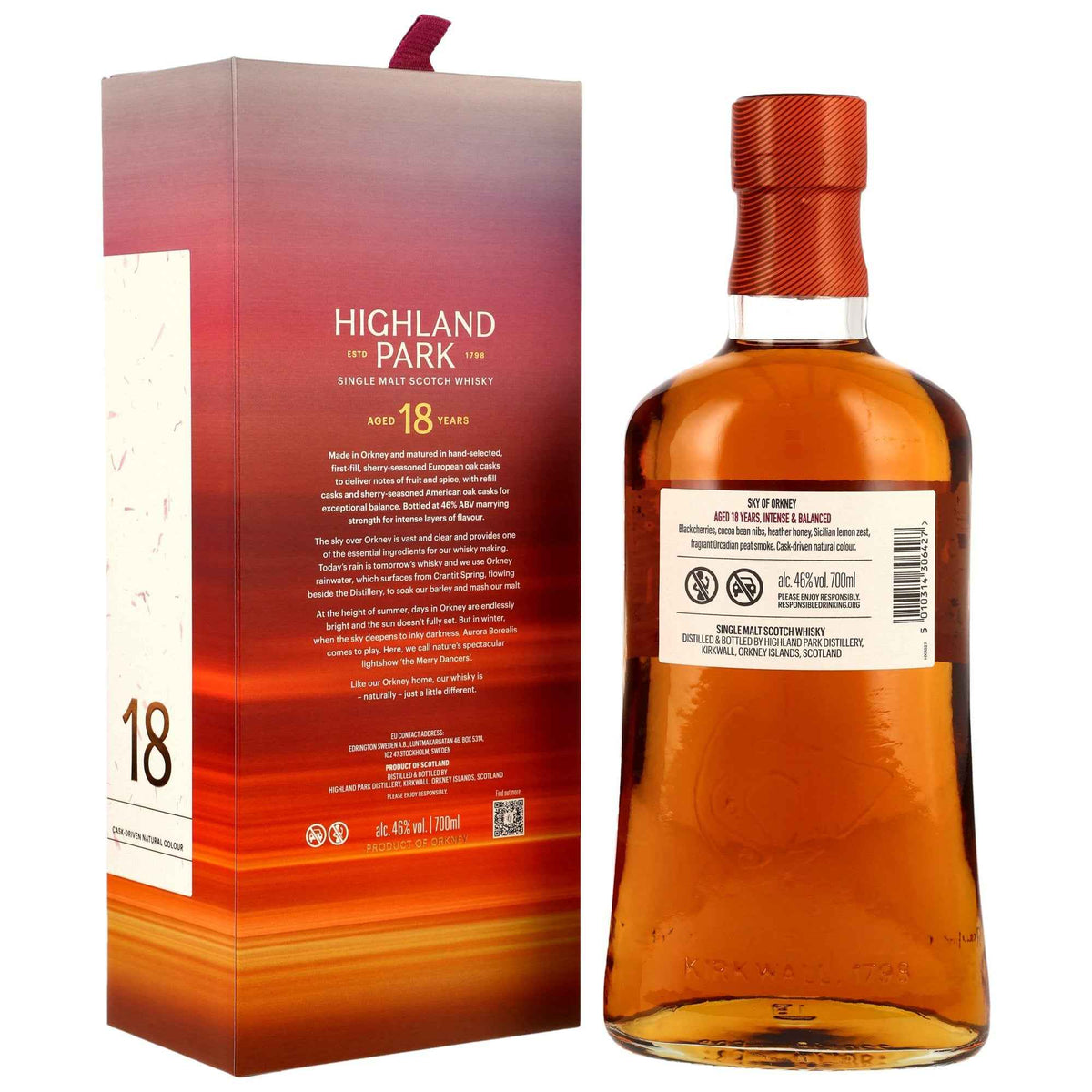 Highland Park 18 - Sky of Orkney