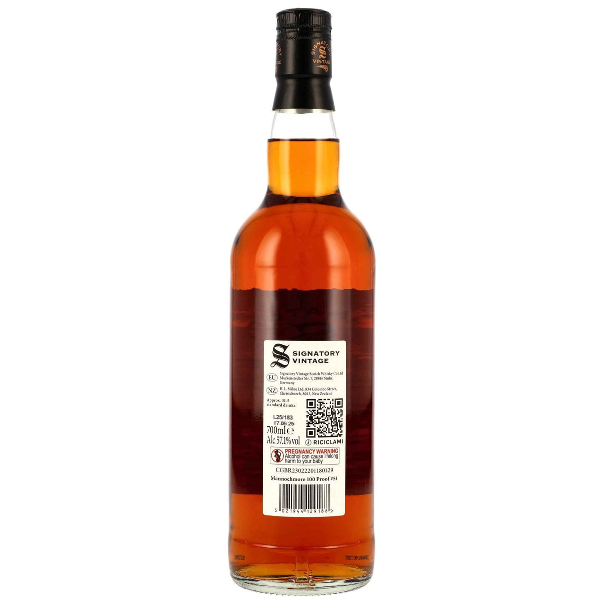 Mannochmore 11 2014/2025 - Signatory Vintage - 100 PROOF #51