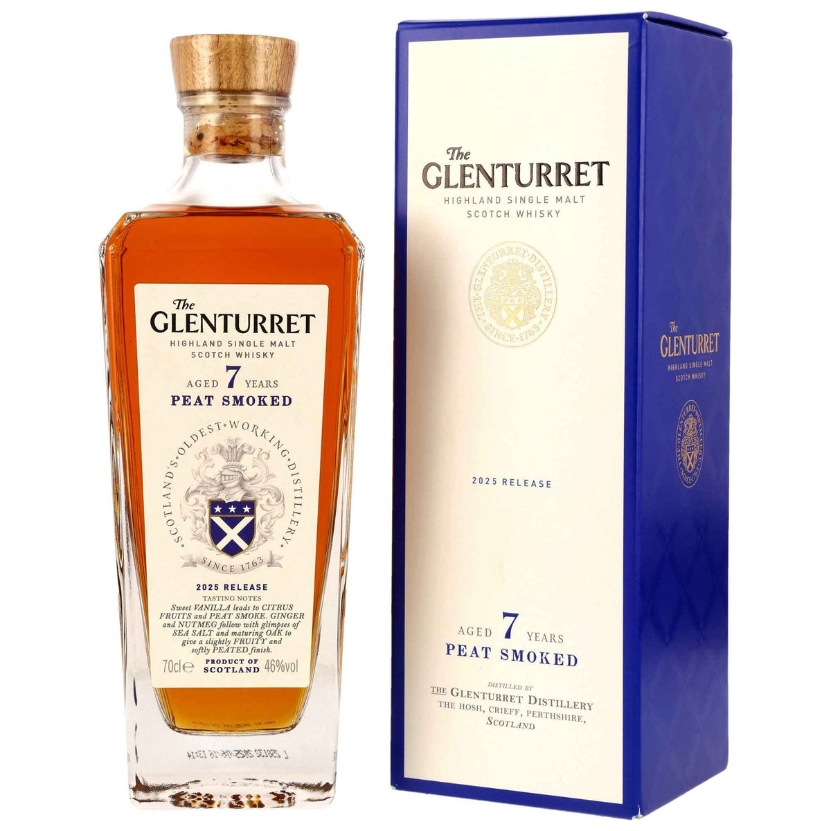 Glenturret 7 - Peat Smoked - Release 2025