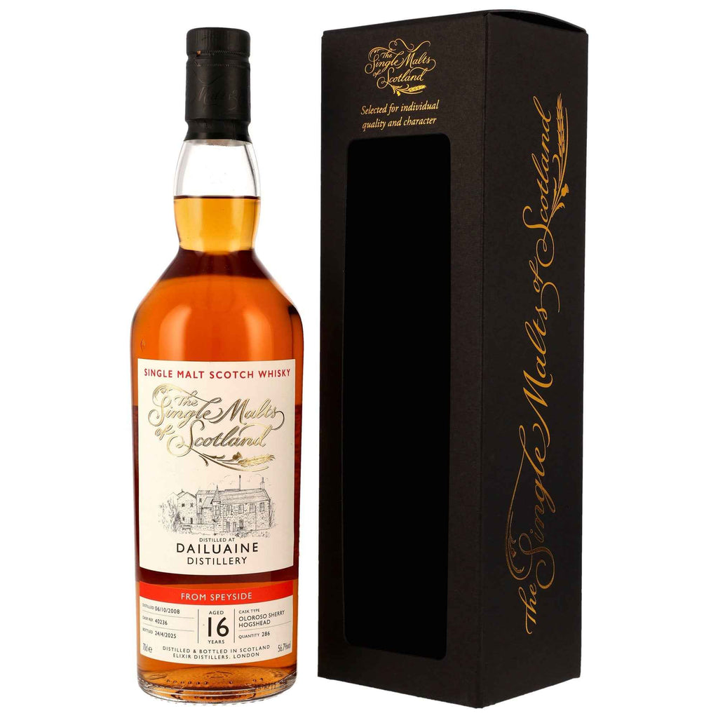 Dailuaine 16 2008/2025 - The Single Malts of Scotland (SMoS) - Oloroso Sherry Hogshead #40236