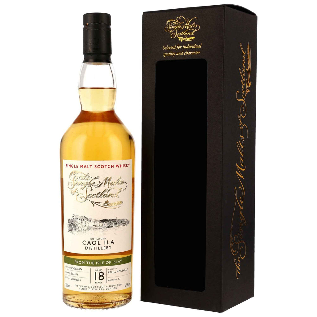 Caol Ila 18 2006/2025 - The Single Malts of Scotland (SMoS) - Refill Hogshead #307354