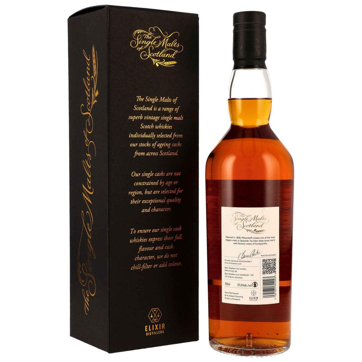 Miltonduff 17 2007/2025 - The Single Malts of Scotland (SMoS) - Refill Sherry Butt #900778