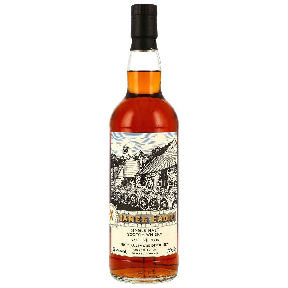 Aultmore 14 2010/2025 - James Eadie - Re-Charred Hogshead #306108