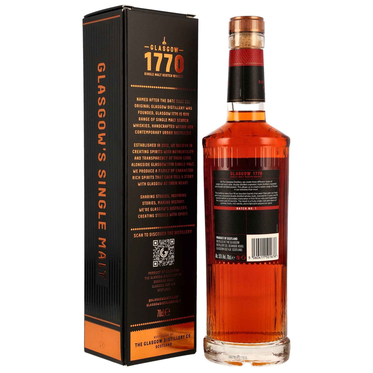 Glasgow 1770 6 2018/2025 - Ruby Port Cask Finish