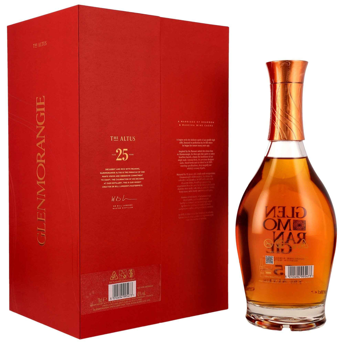 Glenmorangie 25 - The Altus - Bourbon & Madeira Wine Casks