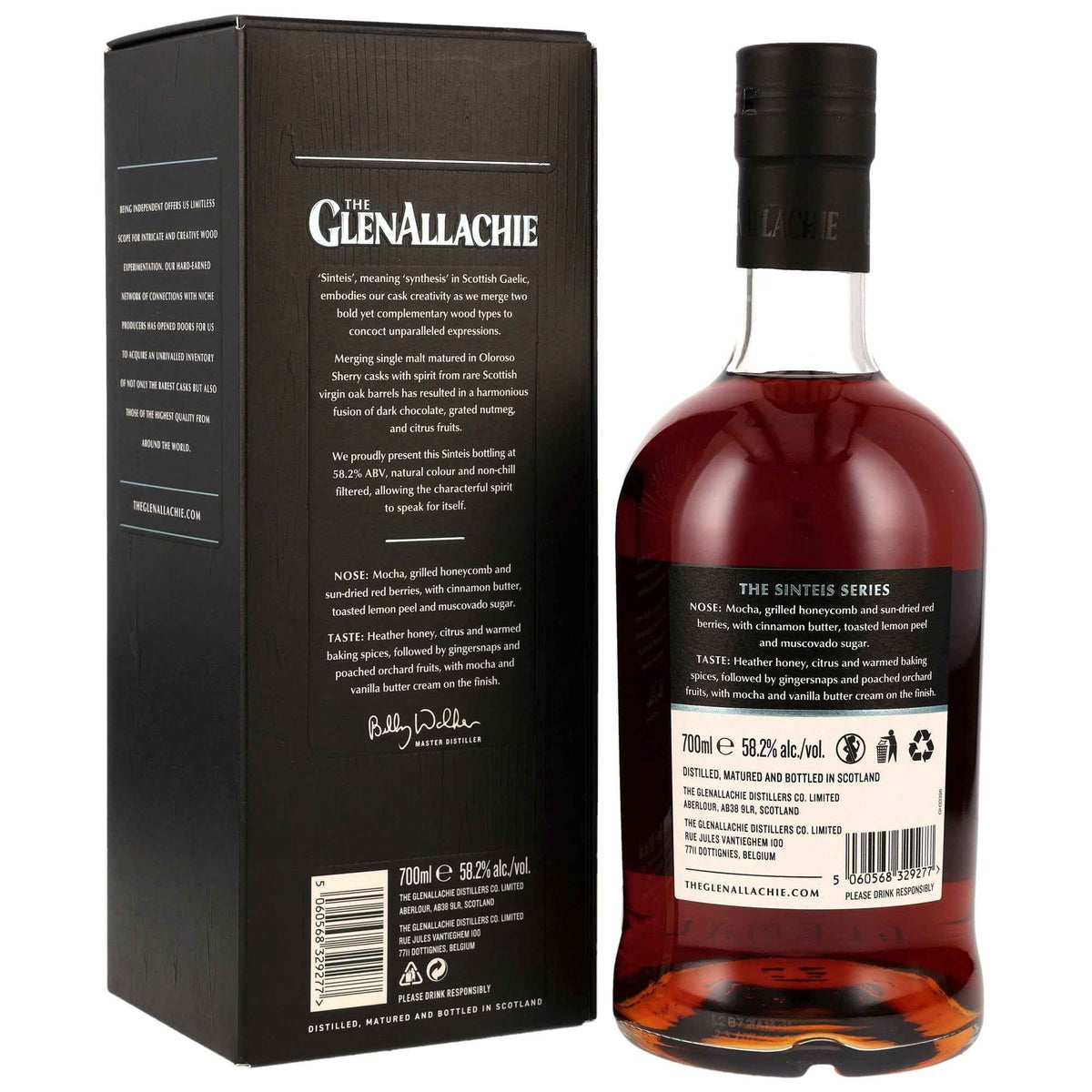GlenAllachie 9 2015/2025 - Sinteis Series Part II - Scottish Virgin Oak & Oloroso Sherry