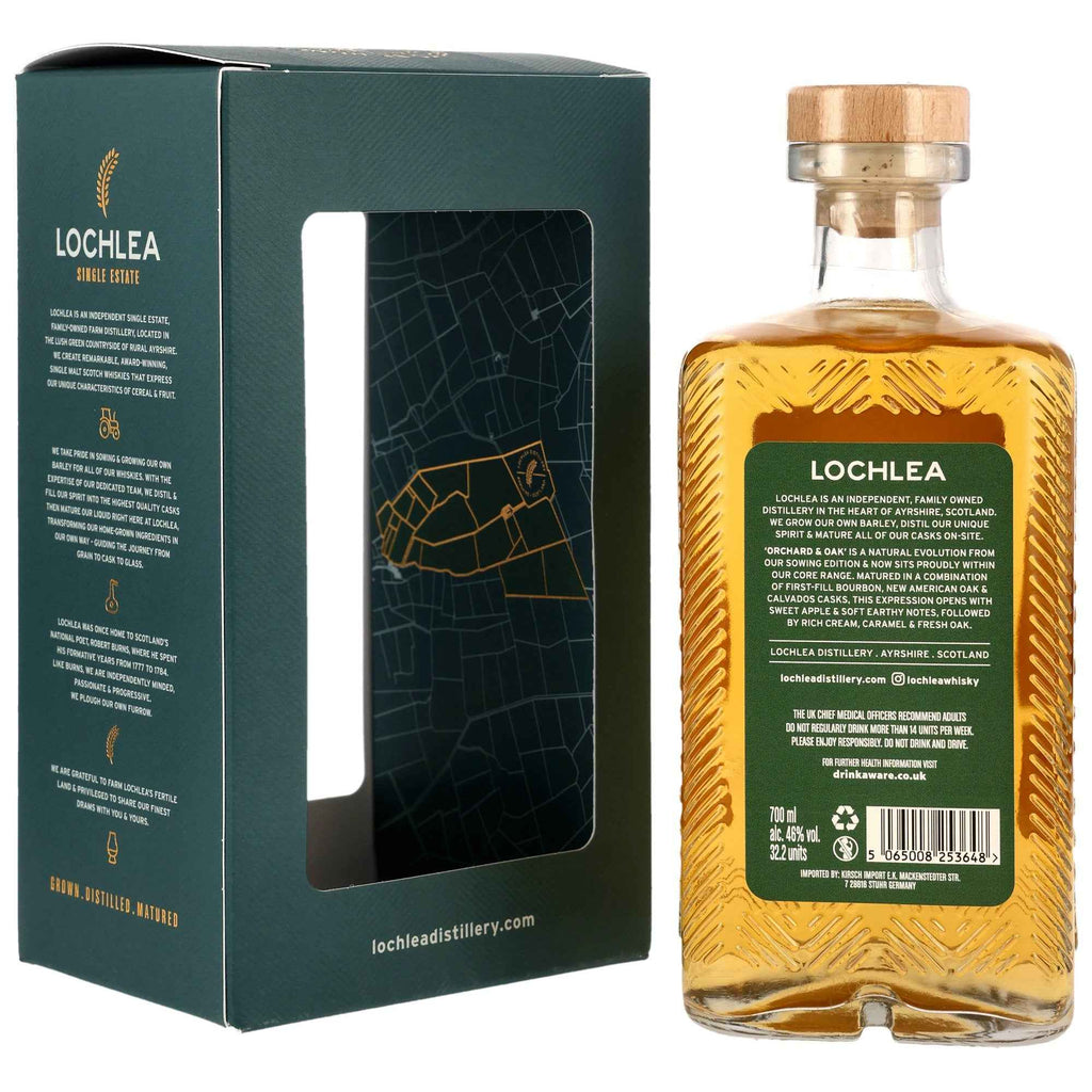 Lochlea - Orchard & Oak - Bourbon, New Oak & Calvados Casks