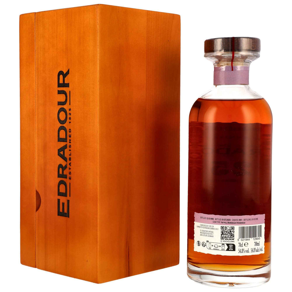 Edradour 25 1999/2025 - 200th Anniversary - 1st Fill Bordeaux Cask #811